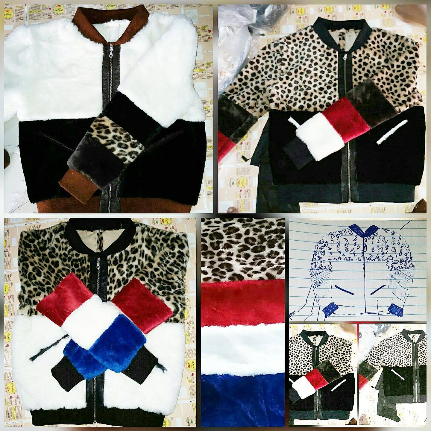 Mixed fur bombers - Reps And Scales